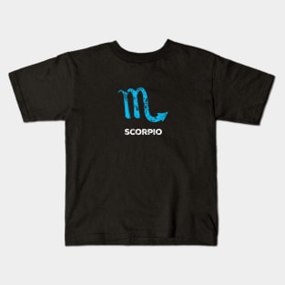 Scorpio Zodiac Sign Kids T-Shirt